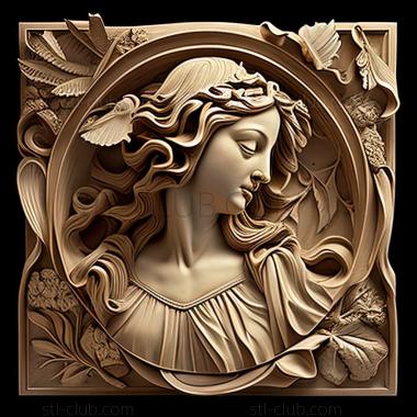 3D model sandro botticelli (STL)